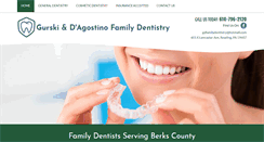 Desktop Screenshot of berksfamilydentistry.com