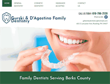 Tablet Screenshot of berksfamilydentistry.com